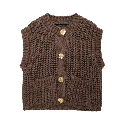 Milano Sleeveless Knit Vest