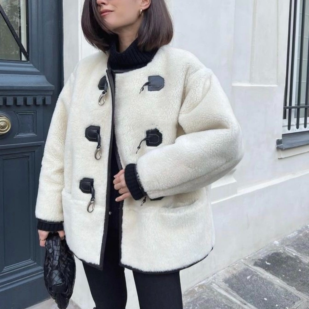 Retro Chenille Coat